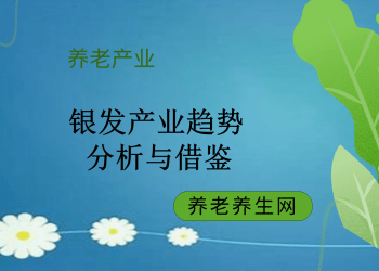 银发产业趋势 分析与借鉴