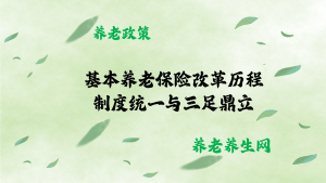基本养老保险改革历程：制度统一与三足鼎立