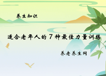 适合老年人的 7 种最佳力量训练