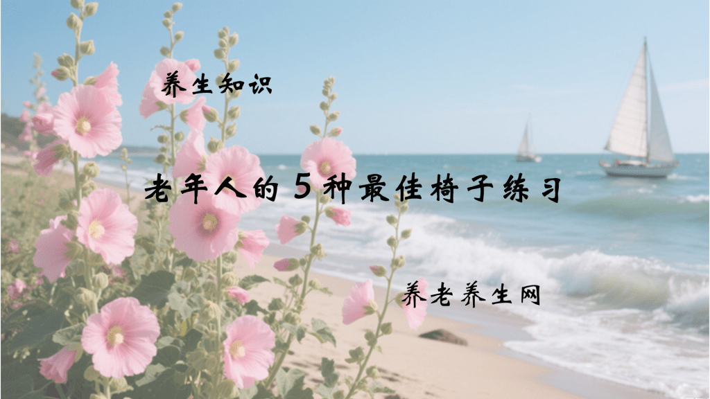 老年人的 5 种最佳椅子练习
