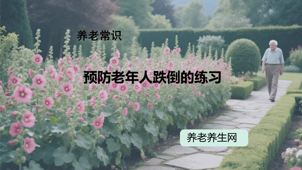 预防老年人跌倒的练习
