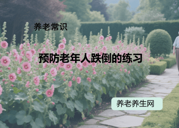 预防老年人跌倒的练习