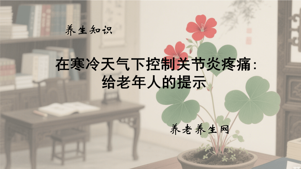 在寒冷天气下控制关节炎疼痛：给老年人的提示