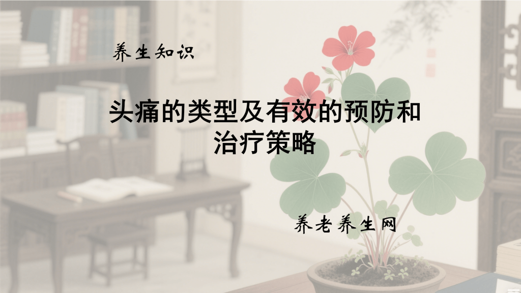 头痛的类型及有效的预防和治疗策略