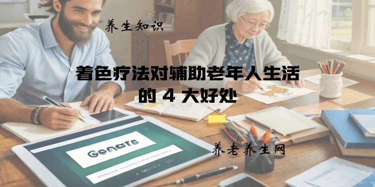 着色疗法对辅助老年人生活的 4 大好处