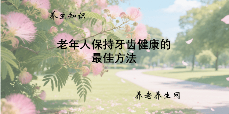 老年人保持牙齿健康的最佳方法