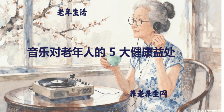 音乐对老年人的 5 大健康益处