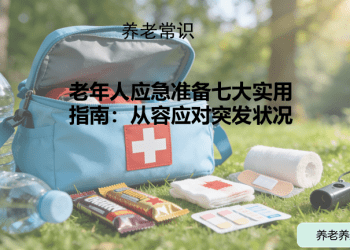 老年人应急准备七大实用指南：从容应对突发状况