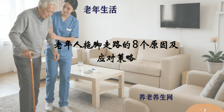 老年人拖脚走路的 8 个原因及应对策略