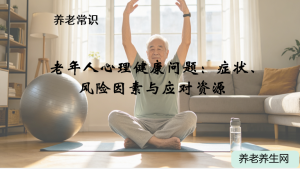 老年人心理健康问题：症状、风险因素与应对资源